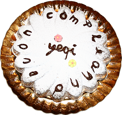 Torta Caprese Bianca