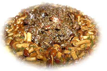 Lepre in Salmì con Chiodini