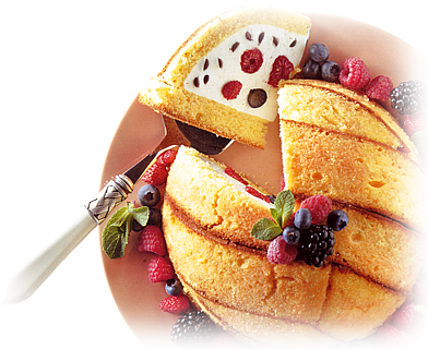 Zuccotto ai Frutti di Bosco