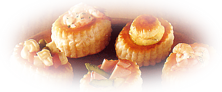 Vol au vent assortiti